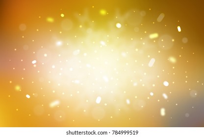 Vector background with xmas snowflakes. Snow on blurred abstract background with gradient. The pattern can be used for new year leaflets.