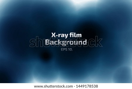 Vector background, X-ray film concept and cell