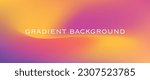 Vector background. Yellow and pink blurred pattern. Abstract illustration with gradient blur. Can be used as a cover, screensaver, textile and invitation design.