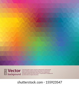 Vector background for your design. Geometric shapes. 