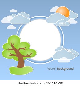 Vector background for your own design