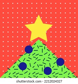 Vector Background For Your Project, Animation, Advertising, Banner, Flyer, Simple Poster In Neo Memphis Mix, Pop Art Style