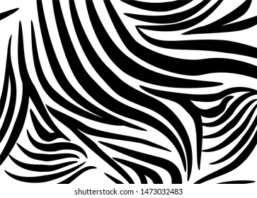 
Vector background - zebra skin. For covers, business cards, banners, prints on clothes, wall decor, posters, canvases, sites. video clips. Vector illustration