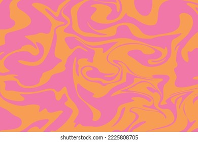 Vector backgrounds in groovy psychedelic style - abstract backdrops and design templates for social media posts and stories, cards and posters