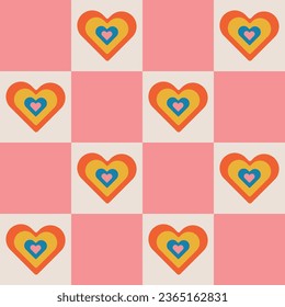 vector backgrounds trendy retro trippy style