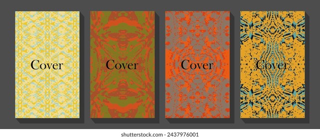 Vector backgrounds for wedding invitations, greeting cards, social media stories, label, corporate identity Rose gold. Vector illustration.