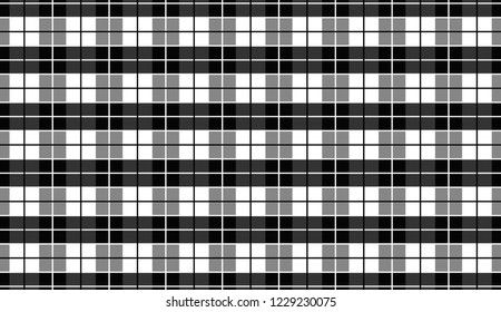 Vector background,texture for tablecloth,textile articles,white and black background.Vector illustration.EPS-10