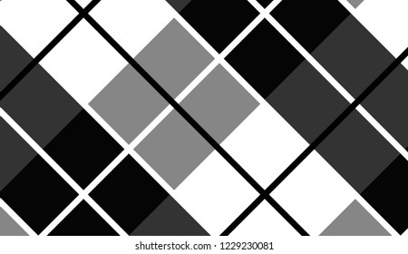 Vector background,texture for tablecloth,textile articles,white and black background.Vector illustration.EPS-10