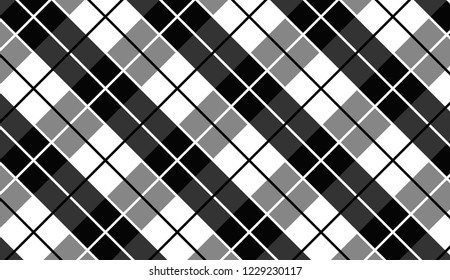 Vector background,texture for tablecloth,textile articles,white and black background.Vector illustration.EPS-10