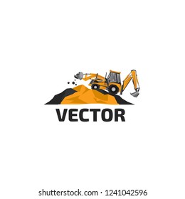 Vector Backhoe tractor.