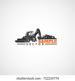 Vector Backhoe Tractor, Construction equipment.