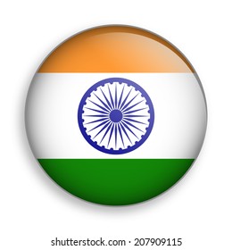 vector badge of 15 August,Indian independence day.