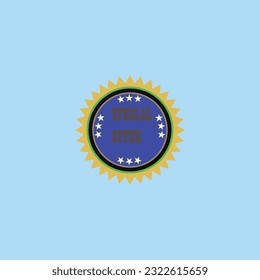 vector Badge design 50% offer 