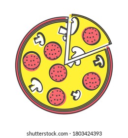 Icono de placa de vector. Tarjeta de identificación de una persona. Foro de negocios. Estilo de caricatura de la cultura corporativa sobre fondo blanco aislado.