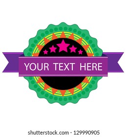 Vector Badge labels Illustration on white background. EPS 10.