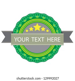 Vector Badge labels Illustration on white background. EPS 10.