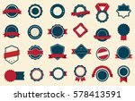 Vector Badge, Labels and Ribbons