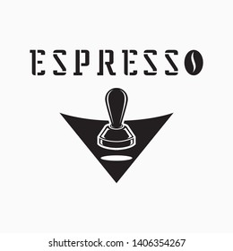 Vector badge logo coffee shop barista emblem