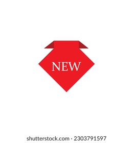  Vector badge, ribbon and label isolated.