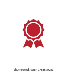 vector badges given as a tribute to an achievement, can be used for your design needs