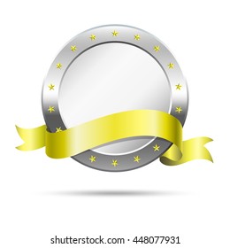 Vector Badges and label of Gold Seal  illustration vector
