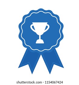 Vector badges template isolated on white background. Award Badge icons in flat style. Certified Medals.