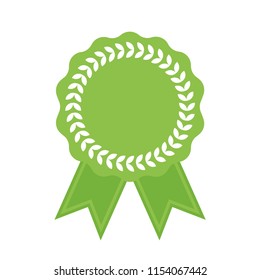 Vector badges template isolated on white background. Award Badge icons in flat style. Certified Medals.