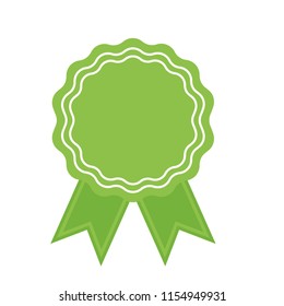 Vector badges template isolated on white background. Award Badge icons in flat style. Certified Medals.