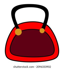 Vektorbeutel zur Illustration, Kinderbuch, Hemdschirmdruck, Logo