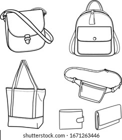 Purse drawing Images, Stock Photos & Vectors | Shutterstock