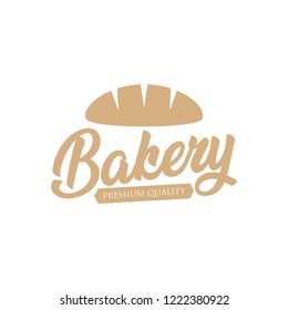 Vector Bakery Pastry Elements and Bread Icons Illustration can be used as Logo or Icon in premium quality. Bakery Label Design.