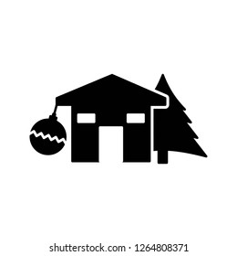 vector ball decoration icon 