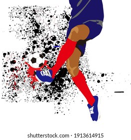 Vektorballgrafik auf schwarz-weißem abstraktem Hintergrund