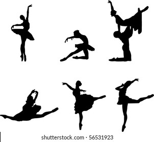 Ballet Dancer Silhouette Images, Stock Photos & Vectors | Shutterstock