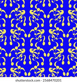 Vector - ballons abstract colored art seamless pattern.