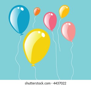 vector balloon