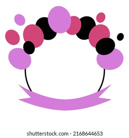 Vector balloon line text box