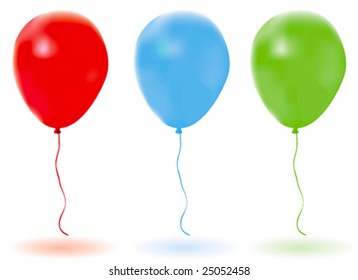 Vector balloons.