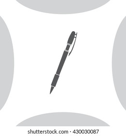 Vector ballpoint pen icon
