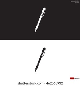 Vector ballpoint pen icon
