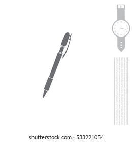 Vector ballpoint pen icon