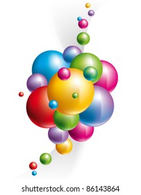 vector balls explosion