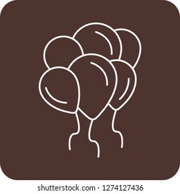 vector baloons icon