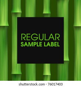 Vector Bamboo Background