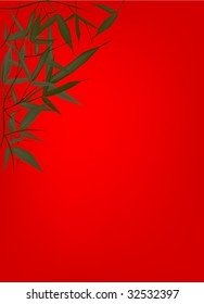 vector bamboo background for text