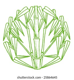vector Bamboo symbol