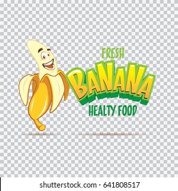 Vector Banana Character 