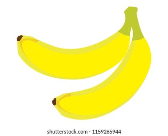 Vector Banana Drawing
