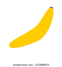 vector banana fruit, yellow banana, fresh banana, vector fruit