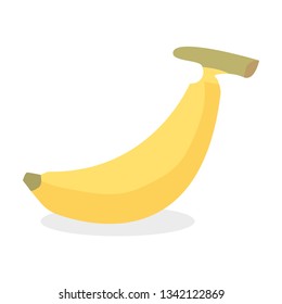 Vector Banana isolated on white background.